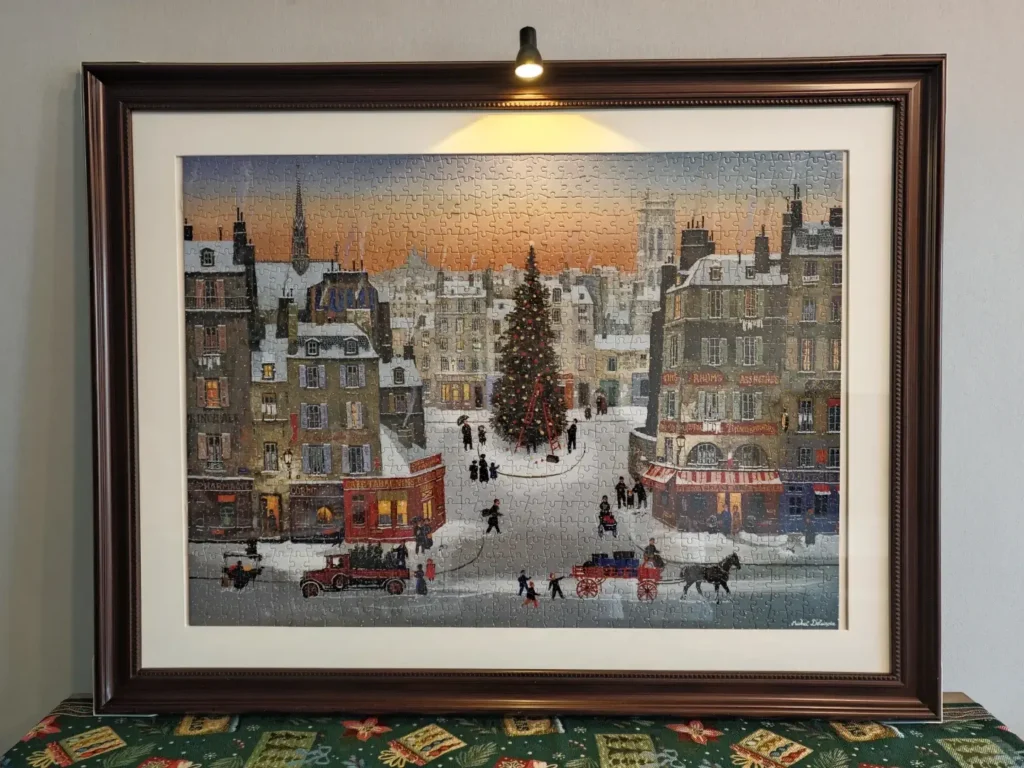 How to Frame a Puzzle: A Step-by-Step Guide 4 a puzzle with frame